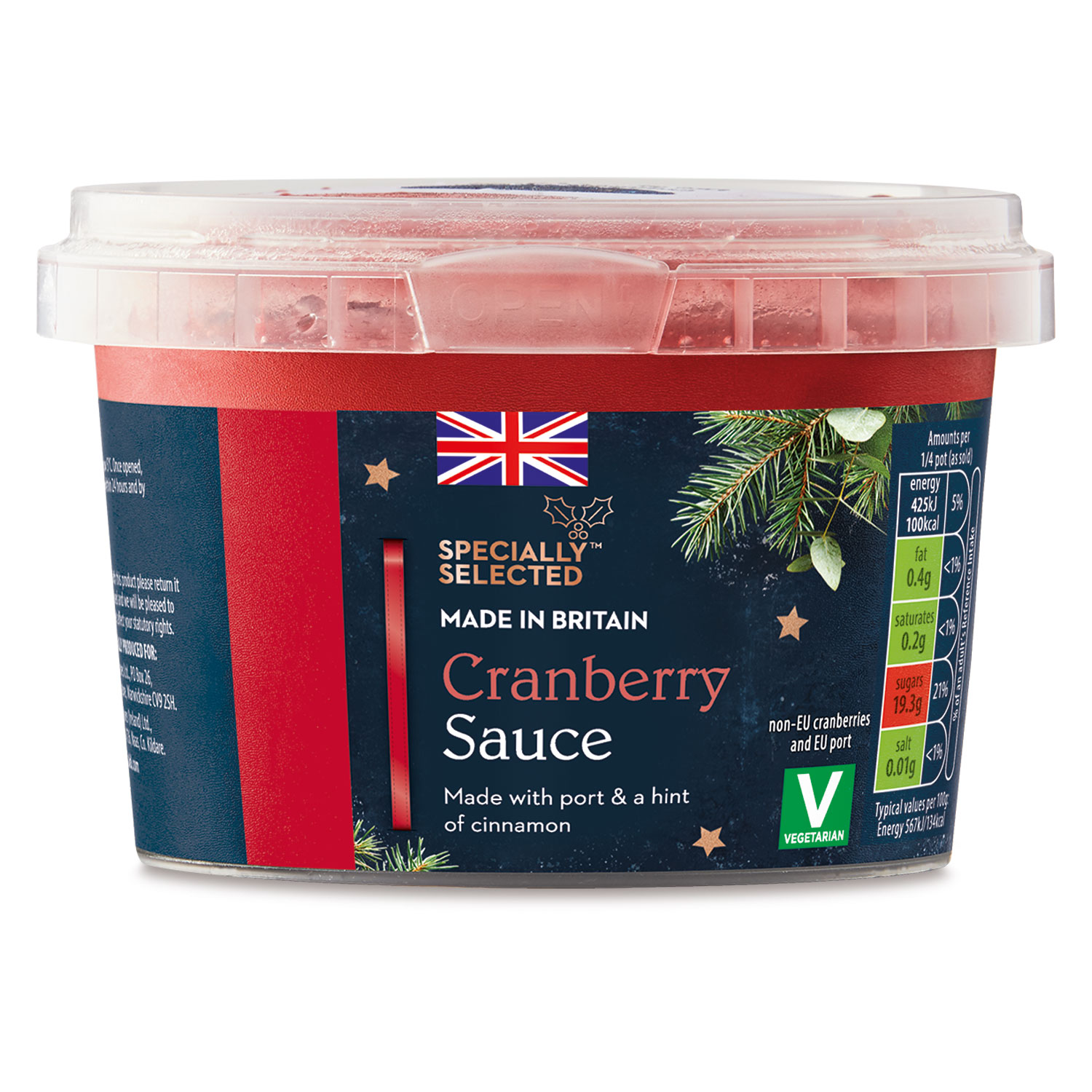 Specially Selected Cranberry Sauce 300g